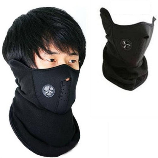 PW|Men Soft Neoprance Fabric Reusable Motorcycle Riding Face Cover Skin protection Balaclava Mask for Bikers UV Anti Dust Neck gaiter For Sports outdoor activity Pack of 1 Neoprance Mask